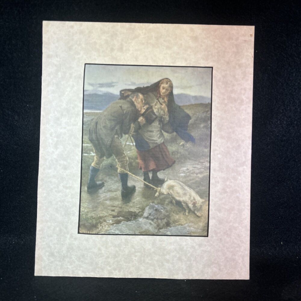 THE LAST MATCH Framed Print by William Small